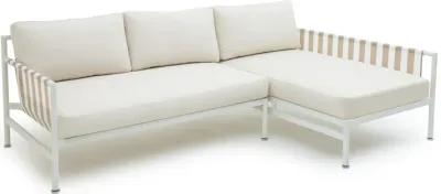 Dunes Cream Outdoor Sectional - RAF