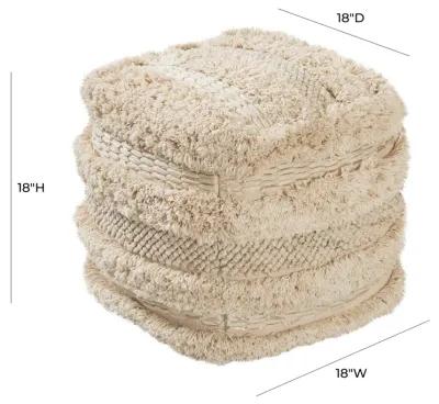 Yorba Cotton Pouf