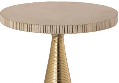 Celeste Ribbed Side Table