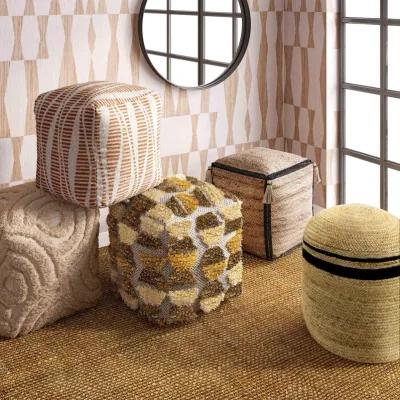 Sawyer Tufted Pouf