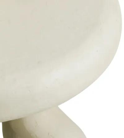 Maddie Cream Textured Side Table