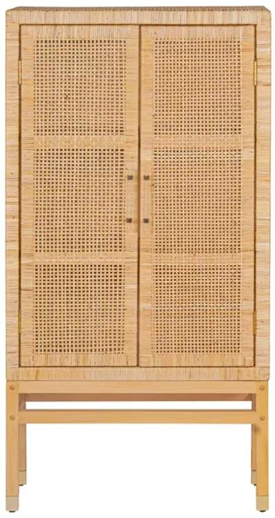 Amara Natural Woven Rattan Cabinet