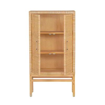 Amara Natural Woven Rattan Cabinet