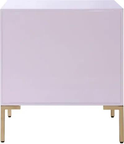 Anna Pink Lacquer Side Table