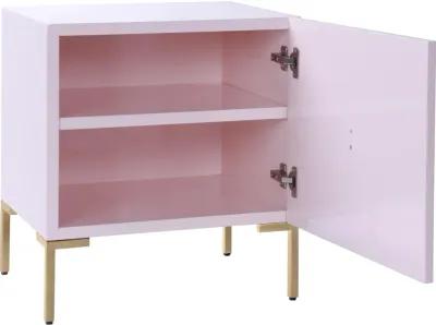 Anna Pink Lacquer Side Table