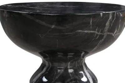 Rue Black Marble Side Table