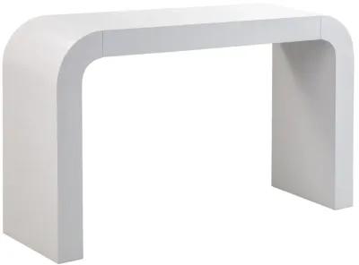 Hump White Console Table