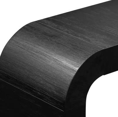 Hump Black Console Table