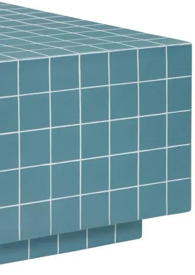 Mixie Blue Tile Indoor / Outdoor Coffee Table