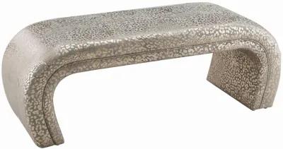 Kenya Gilded Leopard Bench