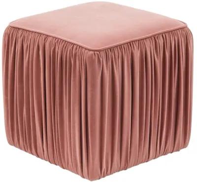 Morgan Mauve Pleated Ottoman