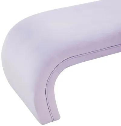 Kenya Lavender Velvet Bench