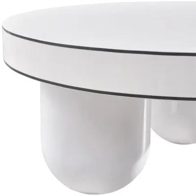 Jasper White Glossy Coffee Table