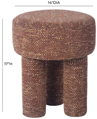 Claire Sedona Brown Knubby Stool