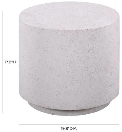 Terrazzo Light Speckled Side Table