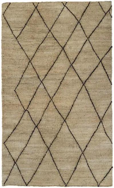 Crosshatch Natural 5' x 8' Area Rug