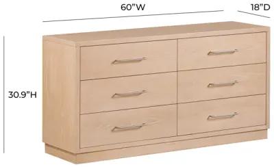 Marlow Natural Wood Dresser