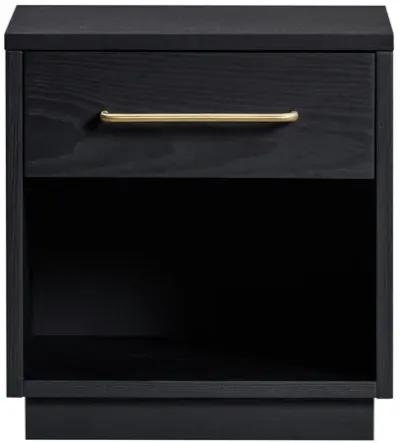 Marlow Black Wood Nightstand