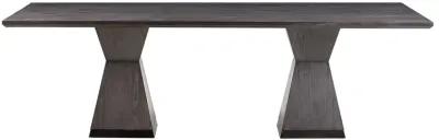 Nolan Black Wood Dining Table