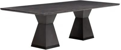 Nolan Black Wood Dining Table