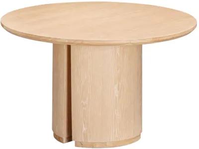 Marlow Natural Wood Round Dining Table