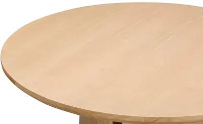 Marlow Natural Wood Round Dining Table