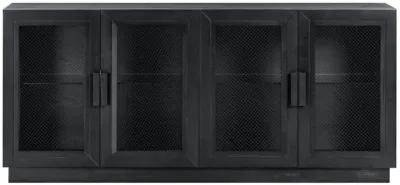 Nolan Black Wood Media Console