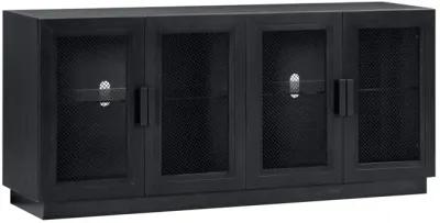 Nolan Black Wood Media Console