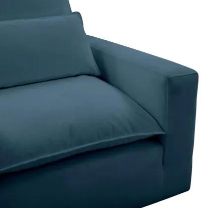 Cali Navy Performance Fabric Arm Chair