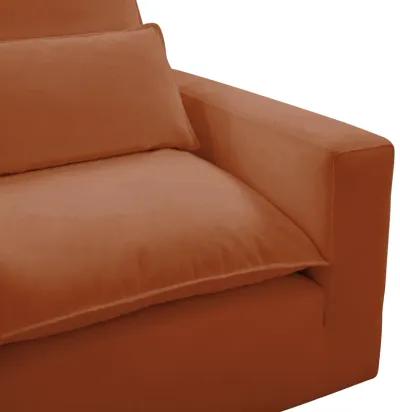 Cali Rust Performance Fabric Arm Chair