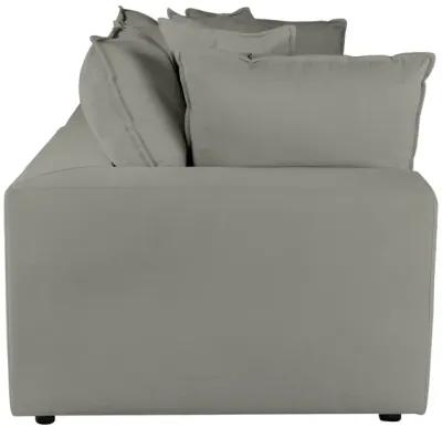 Cali Slate Performance Fabric Modular Loveseat