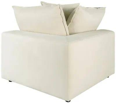 Cali Natural Performance Fabric Corner Chair