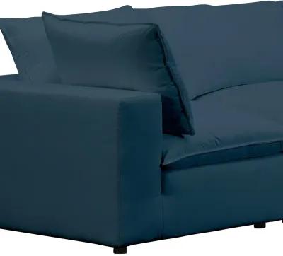 Cali Navy Performance Fabric Modular Sofa