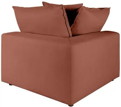 Cali Rust Performance Fabric Corner Chair