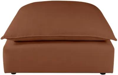 Cali Rust Performance Fabric Ottoman