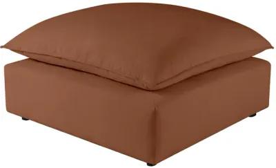 Cali Rust Performance Fabric Ottoman