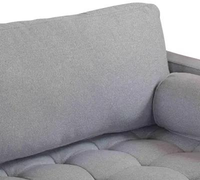 Cave Gray Tweed Sofa