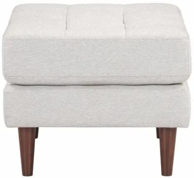 Cave Beige Tweed Ottoman