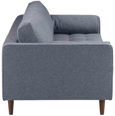 Cave Navy Tweed Loveseat