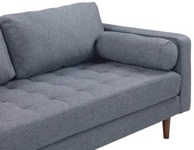 Cave Navy Tweed Loveseat