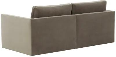 Willow Taupe Modular Loveseat