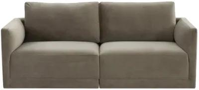 Willow Taupe Modular Loveseat