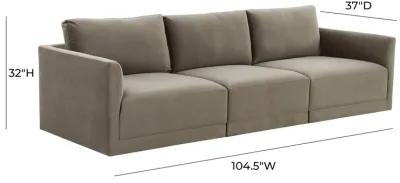 Willow Taupe Modular Sofa