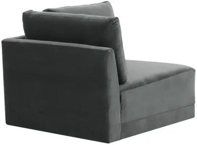 Willow Charcoal Corner Chair