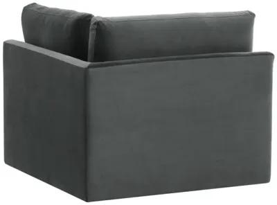 Willow Charcoal Corner Chair