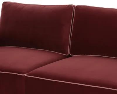 Willow Berry Red Modular Sofa