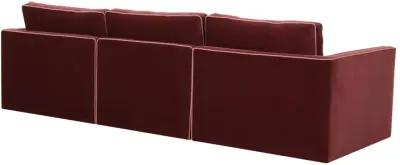 Willow Berry Red Modular Sofa