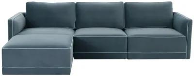 Willow Misty Blue Modular Sectional