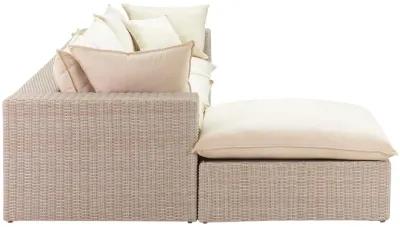 Cali Natural Wicker Outdoor Modular Sectional