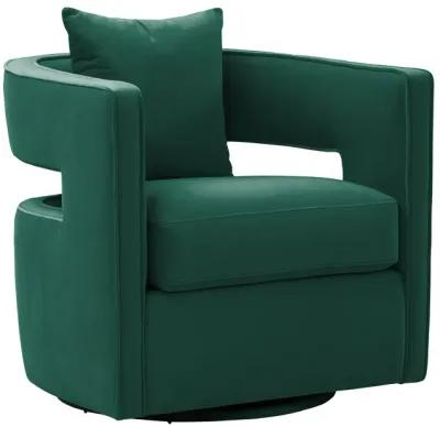 Kennedy Forest Green Swivel Chair